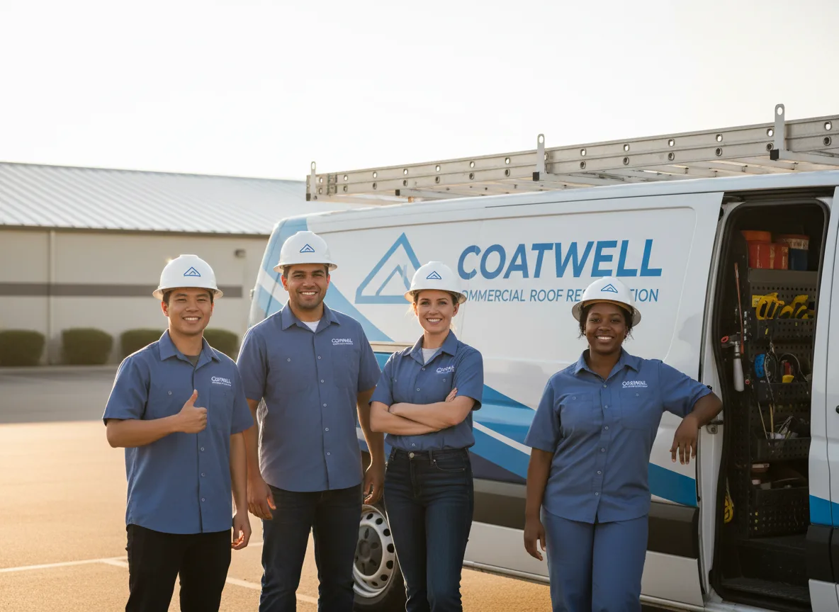 Commercial roof coating company in Gallion, AL